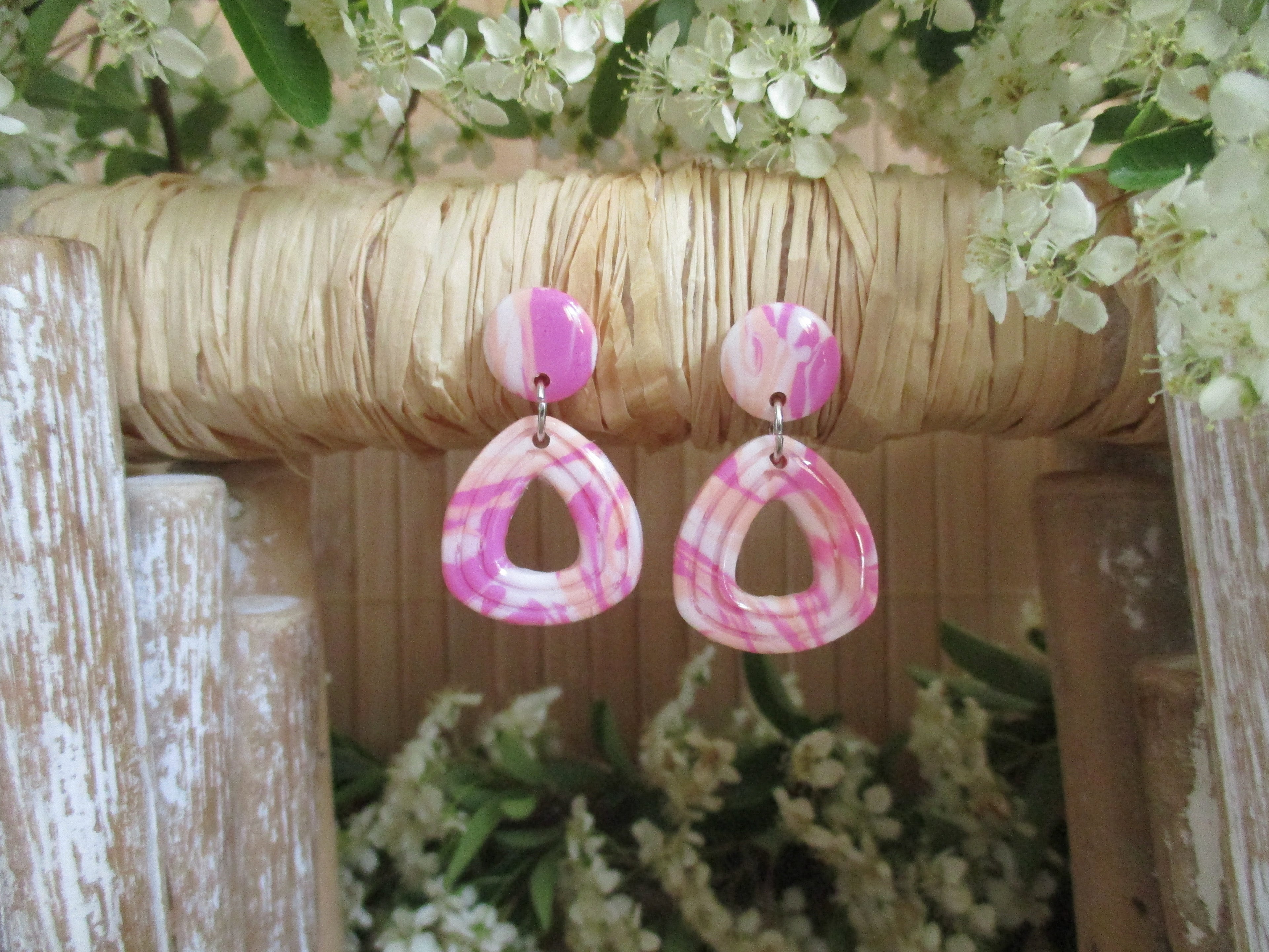 Triangles Roses Bonbon